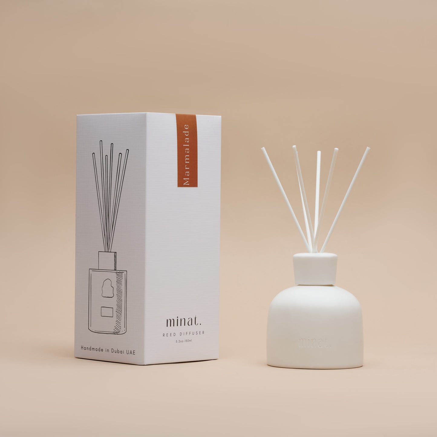 Marmalade Natural Reed Diffuser Side Box