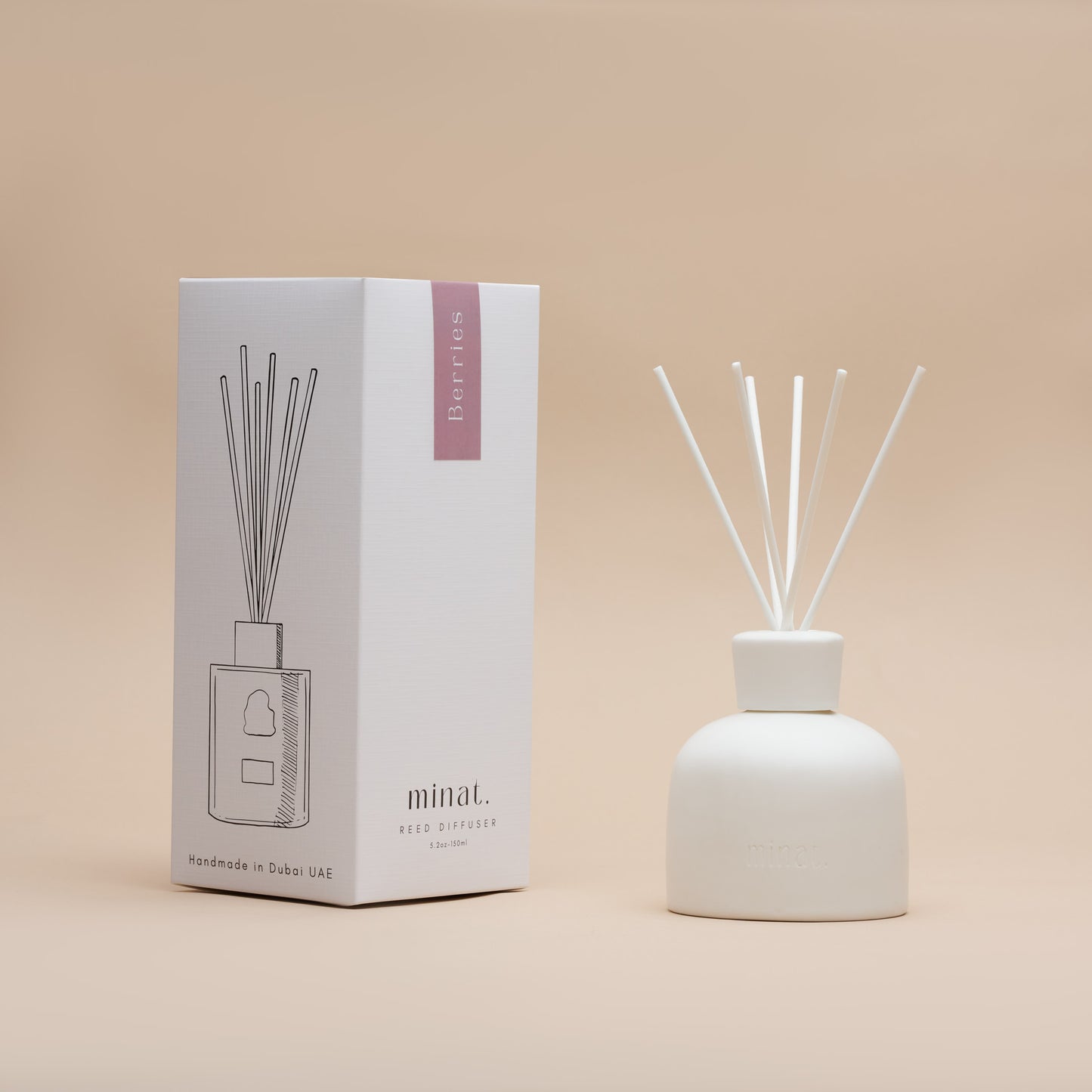 Berries Natural Reed Diffuser Side Box