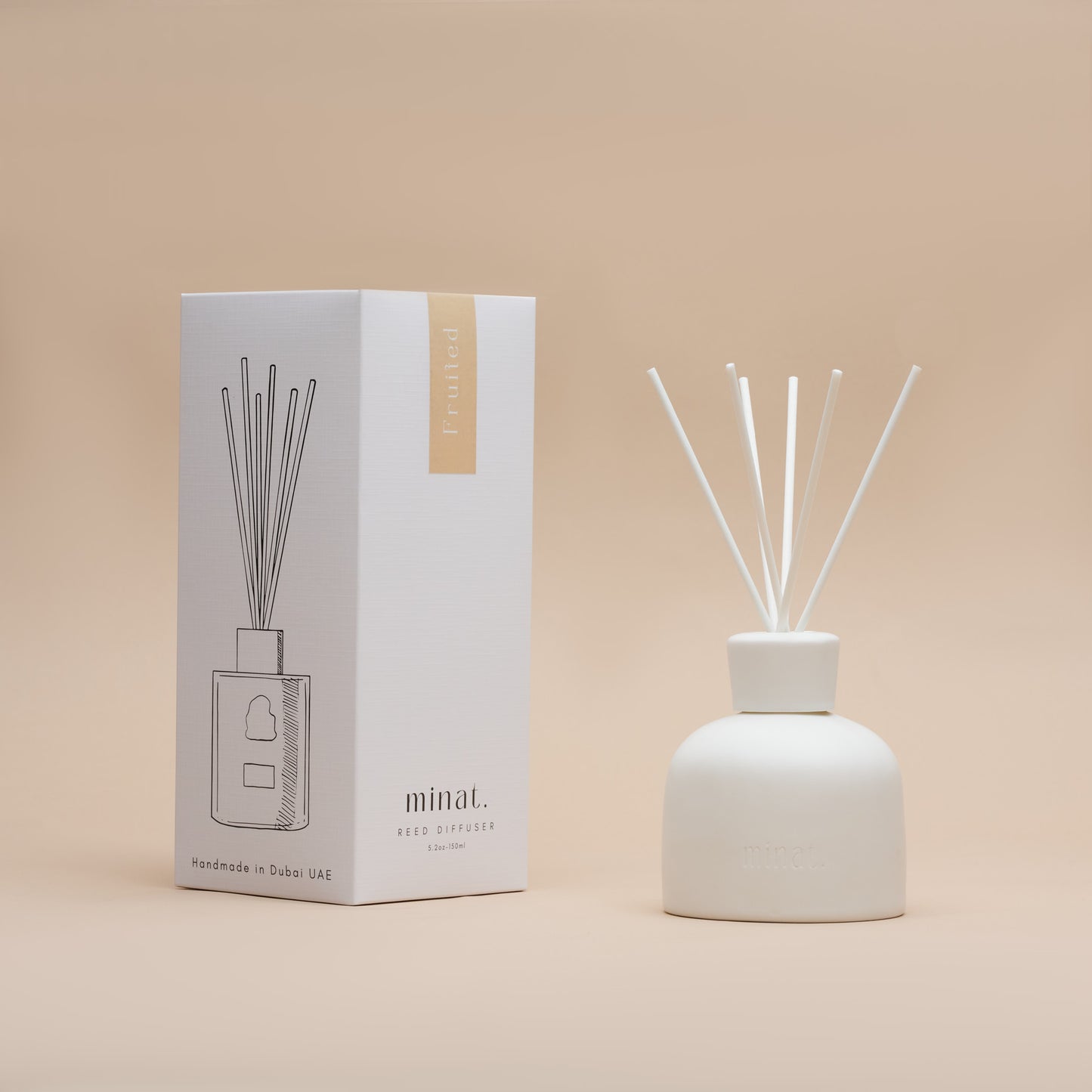 Fruited Natural Reed Diffuser  Side Box