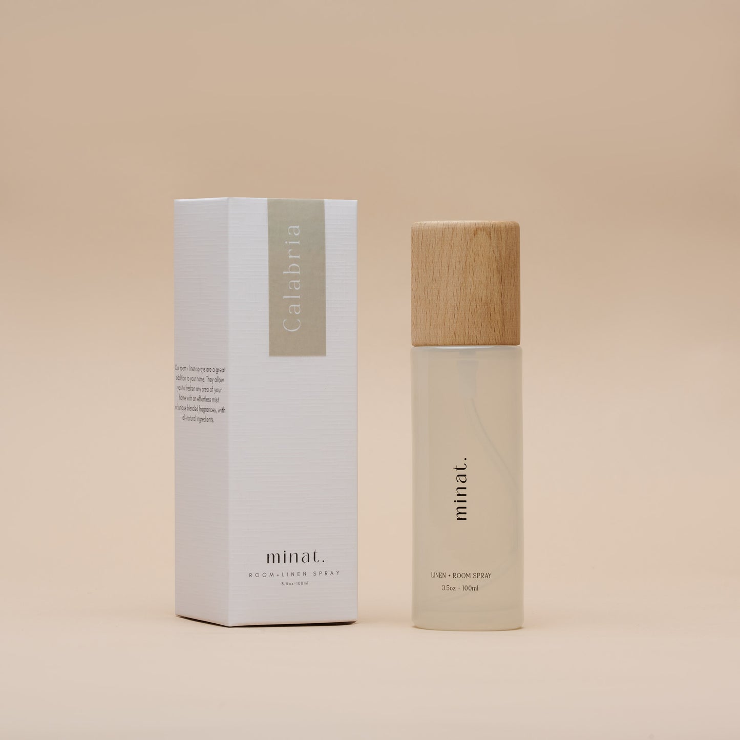 Calabria Natural Room + Linen Spray Side Box