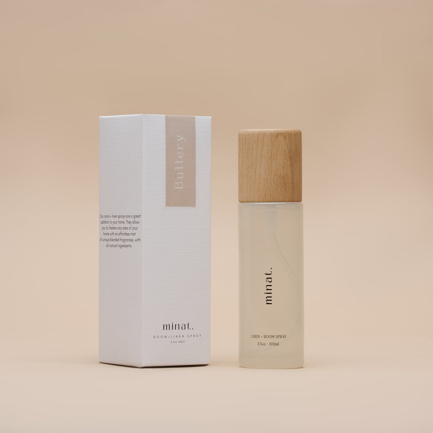 Buttery Natural Room + Linen Spray Side Box