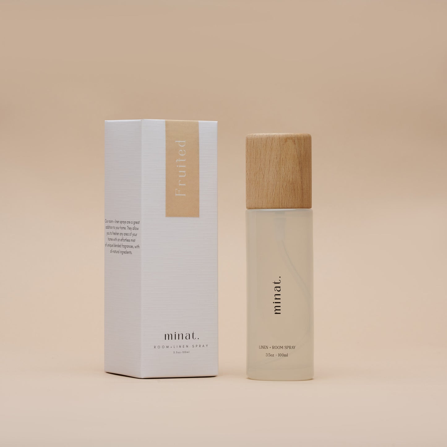 Fruited Natural Room + Linen Spray  Side Box