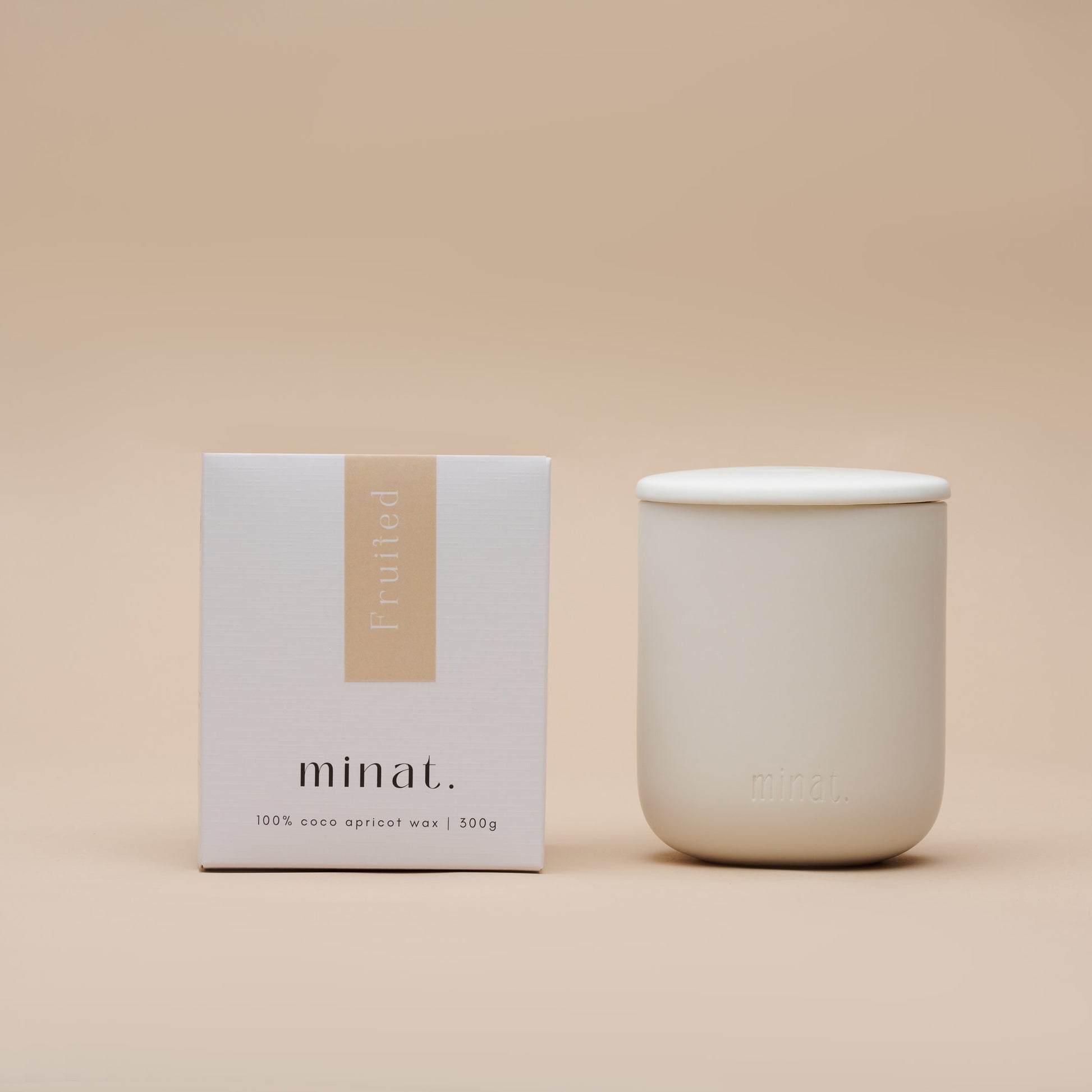 Fruited Natural Candle Front Box