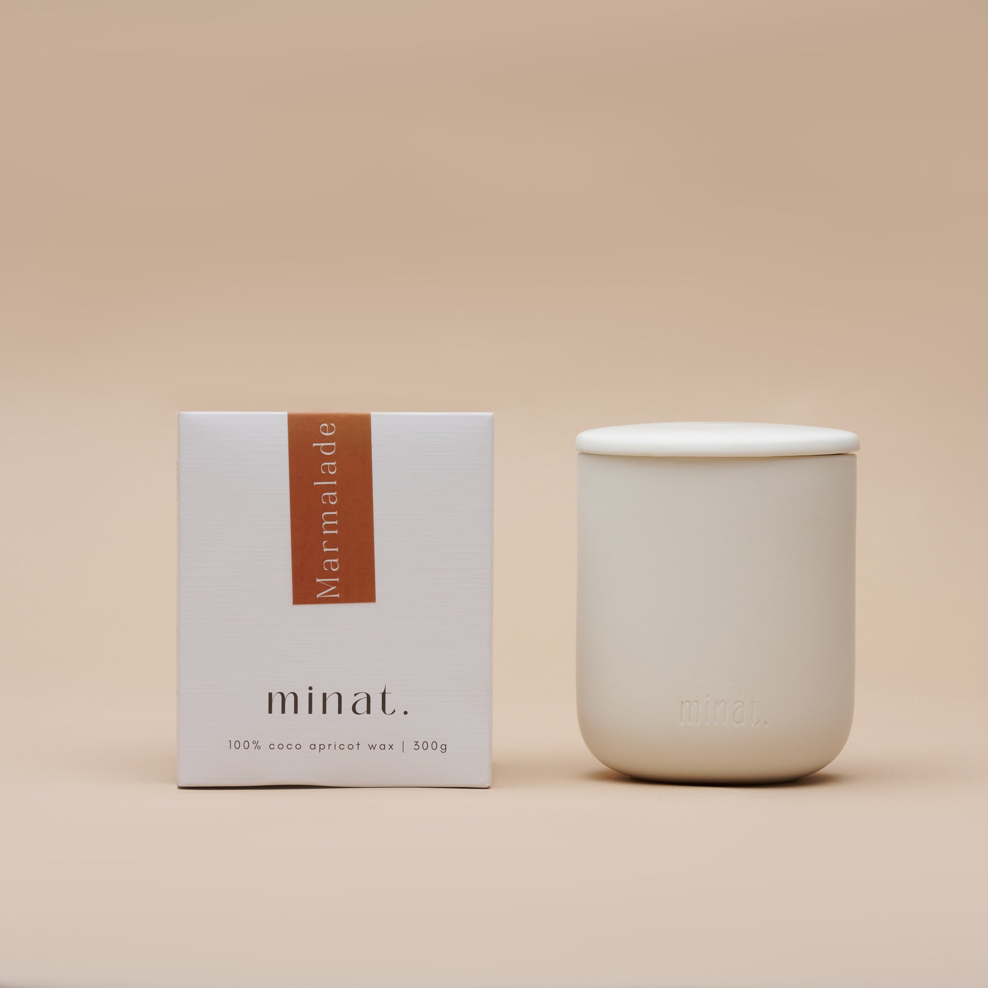 Marmalade Natural Candle Front Box