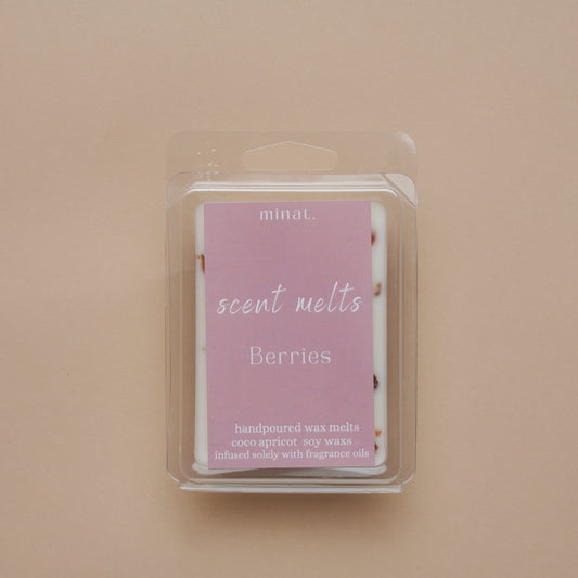 Berries Natural Scent Wax Front Box